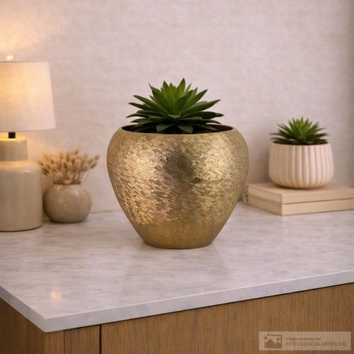 Maceta metálica 25x19 cm