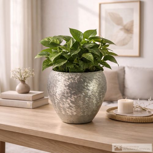 Maceta metálica 27.5x21.5 cm