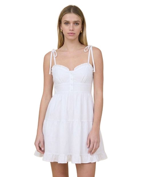 Vestido Mine casual de tirantes para mujer