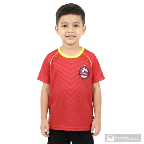 Camiseta deportiva de España para niño