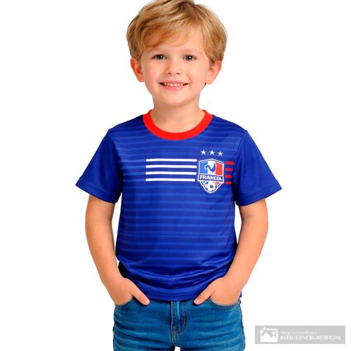 Camiseta deportiva de Francia para niño