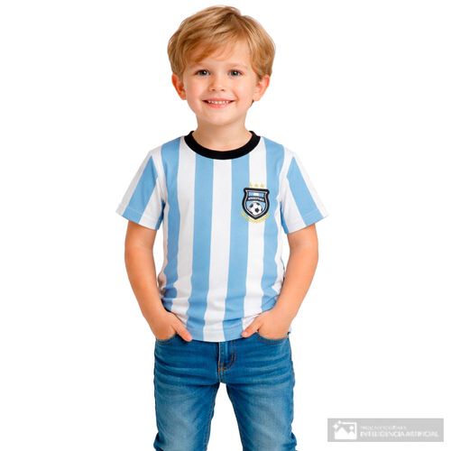 Camiseta deportiva de Argentina para niño