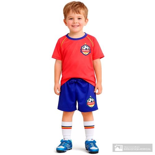 Conjunto de 2 piezas deportivo España para niño