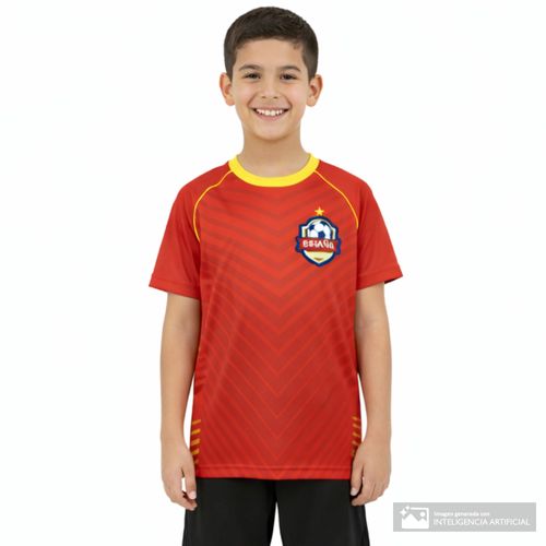 Camiseta deportiva de España para niño