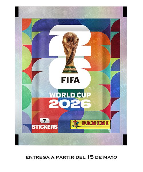 1 sobre con tarjetas del Mundial de la FIFA 2026 Panini