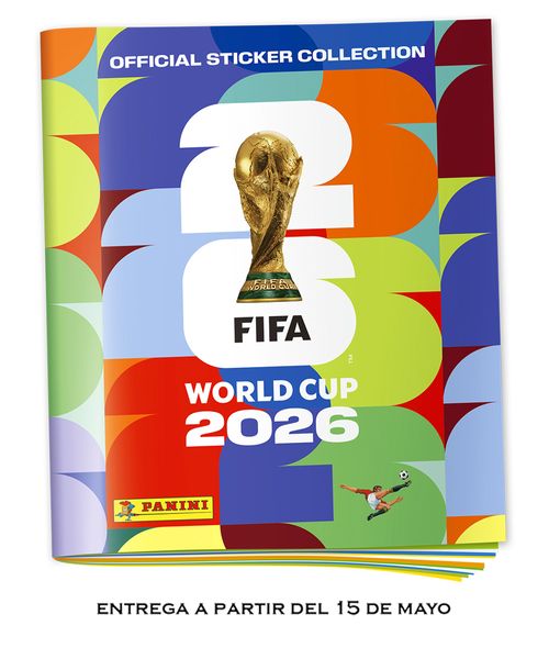 Álbum oficial COPA MUNDIAL DE LA FIFA 2026 tapa suave Panini