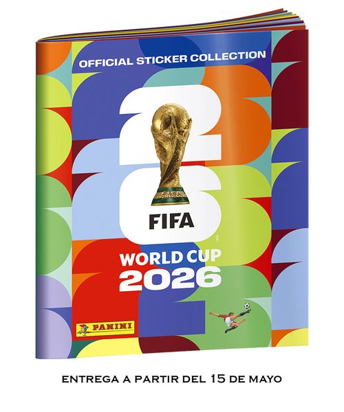 Álbum oficial COPA MUNDIAL DE LA FIFA 2026 tapa suave Panini