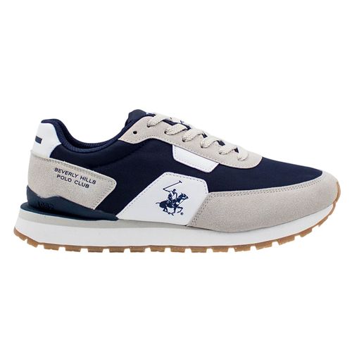 Zapato deportivo Beverly Hills Polo Club azul/gris/blanco para hombre