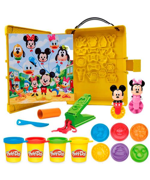 Set Play-Doh Disney tipo libro con accesorios y plastilina para niños