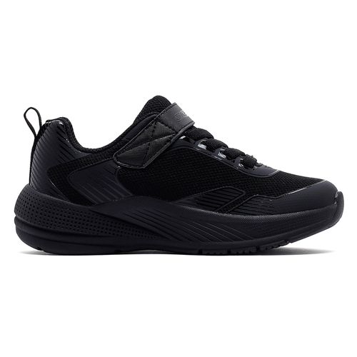 Zapato deportivo casual Skechers negro para niña