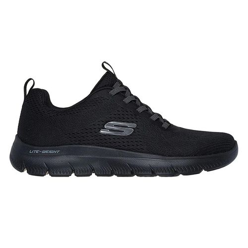 Zapato deportivo casual Skechers negro para hombre