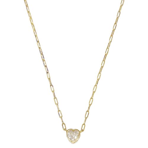 Collar con dije de plata dorada 1 mm-45 cm para mujer