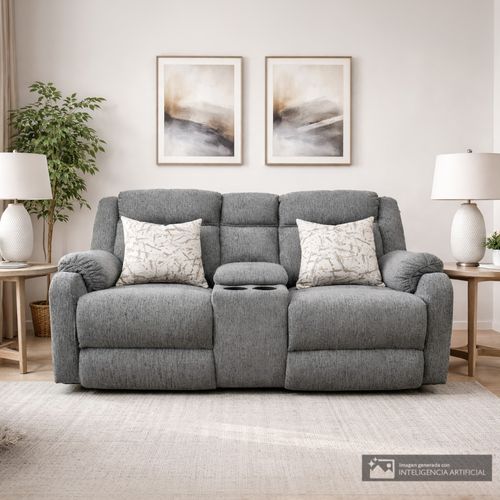 Love seat reclinable Sixtino