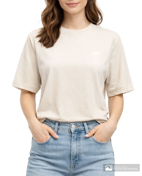 Camiseta JDY estampada manga corta para mujer