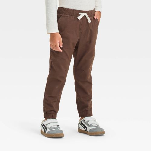 Pantalón jogger café para niño