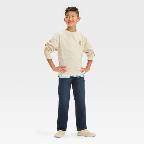 Pantalón denim azul para niño