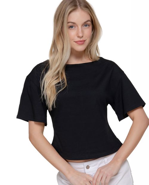 Blusa Active Basic sólida para mujer