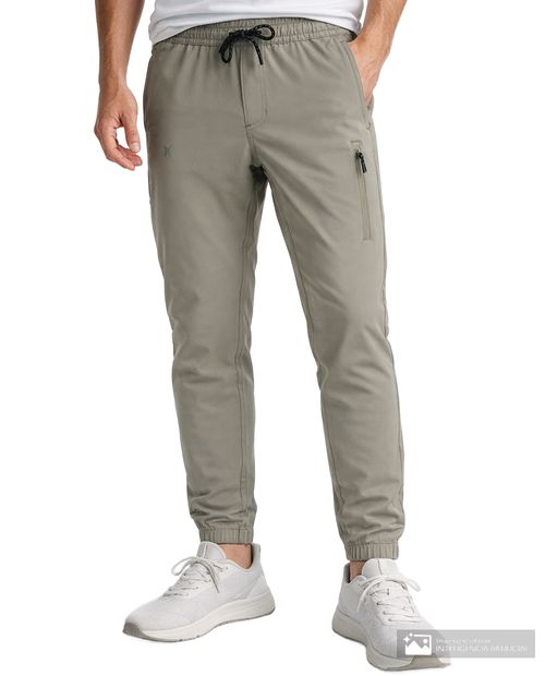 Jogger deportivo Hurley regular fit verde para hombre