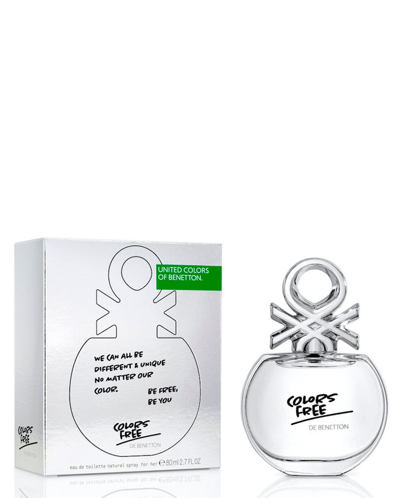 Benetton Colors Free Her Limited Edition Eau de Toilette 80ml