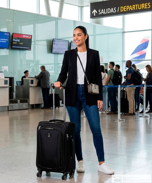 Maleta de cabina expandible con 8 Ruedas 360° Travel Pro Runway