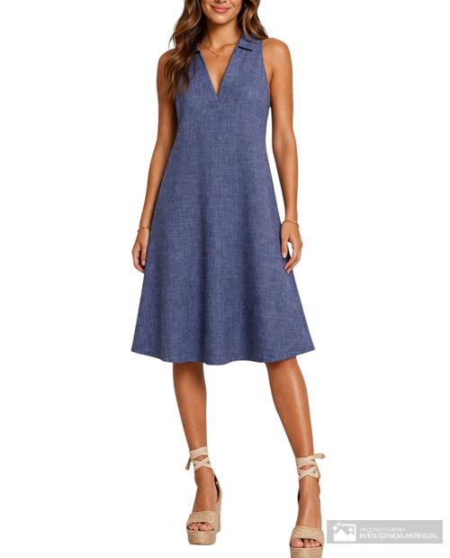 Vestido midi Connected Apparel con estampado floral para mujer