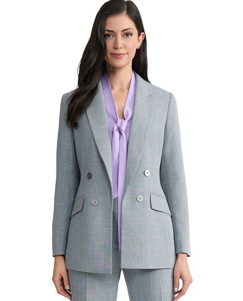 Chaqueta casual Kasper Separates gris heather para mujer