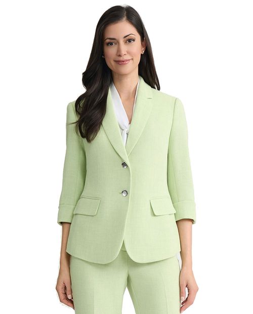 Chaqueta casual Kasper Separates verde para mujer