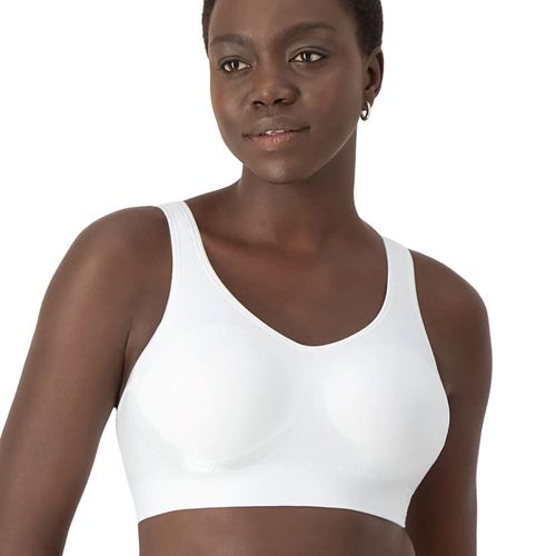 Brasier top Bali blanco texturizado para mujer