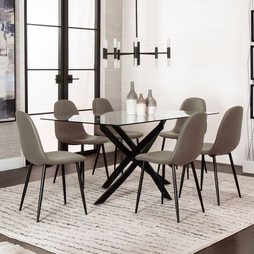 Comedor 6 personas rectangular Lena