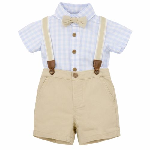 Conjunto de 4 piezas formal para bebé niño