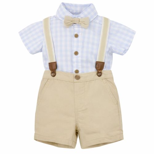 Conjunto de 4 piezas formal para bebé niño