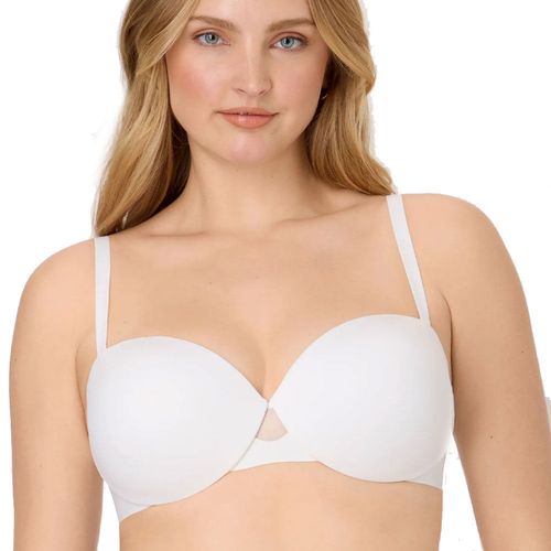 Brasier strapless Maindenform blanco sólido para mujer