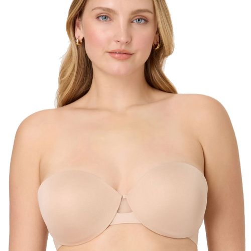 Brasier strapless Maindenform beige sólido para mujer