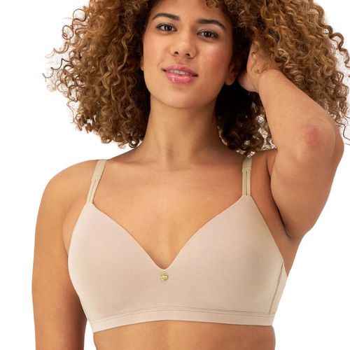 Brasier sin aro Maindenform beige sólido para mujer