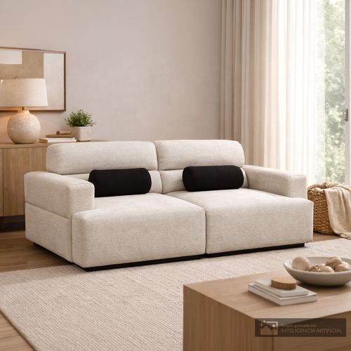 Love seat Berlin beige
