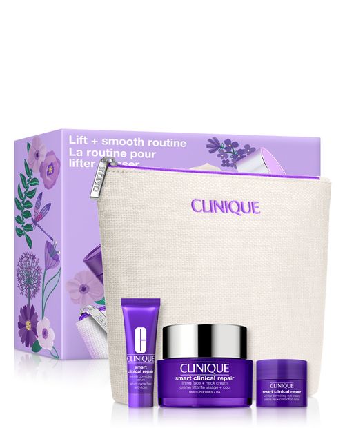 Clinique Set de cuidado de la piel rutina antiedad Lift + Smooth