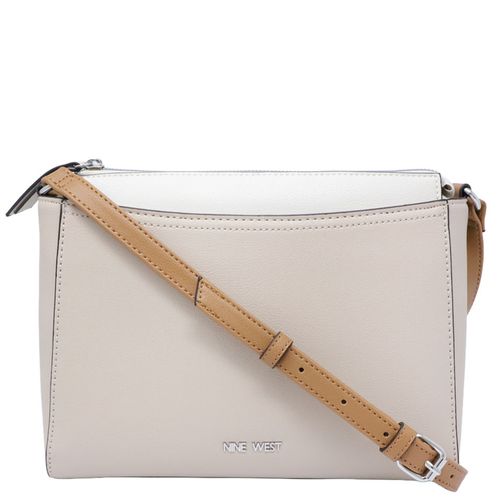 Cartera crossbody Nine West café para mujer