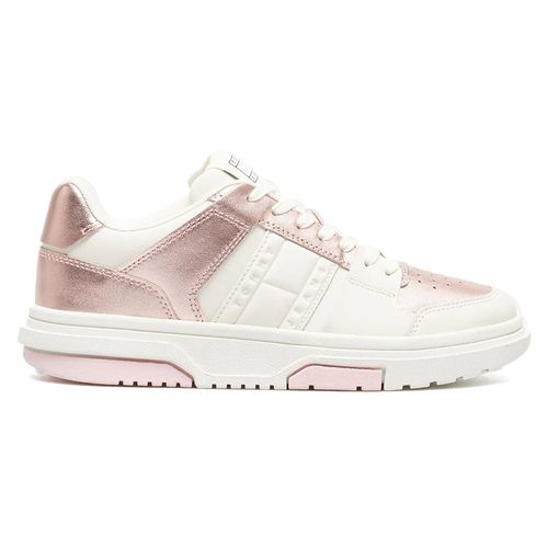 Zapato casual Tommy Hilfiger Brooklyn color blanco/rosa para mujer