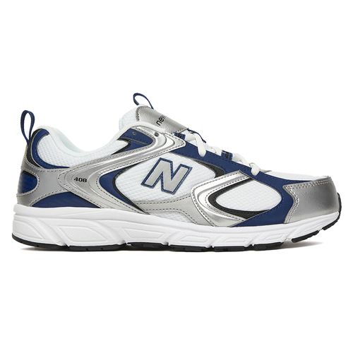 Zapato casual New Balance 408 color blanco/azul para mujer
