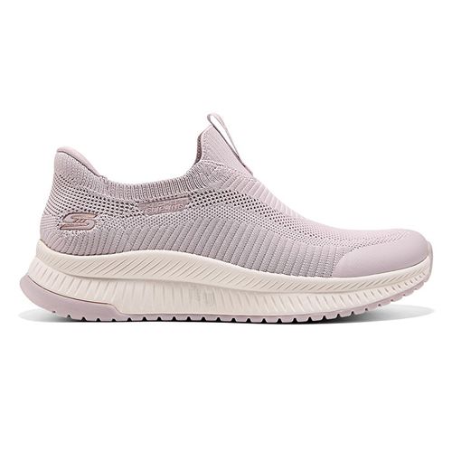 Zapato casual Skechers Bobs Squad 4 color morado para mujer