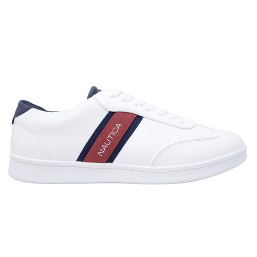 Zapato deportivo casual Nautica blanco para hombre