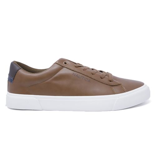 Zapato deportivo casual Nautica café para hombre