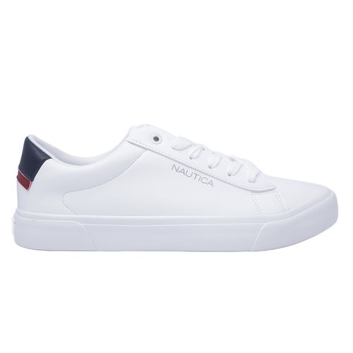 Zapato deportivo casual Nautica blanco para hombre