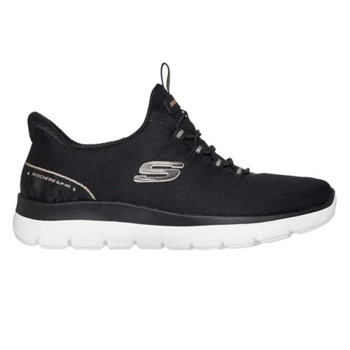 Zapato casual Skechers Summits color negro para mujer
