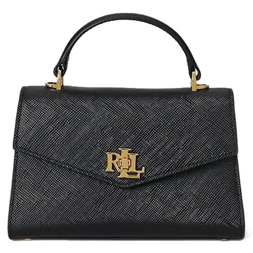 Cartera satchel Lauren color negro para mujer