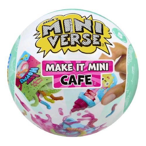 Cápsula sorpresa Make It Mini Foods Café Serie 5