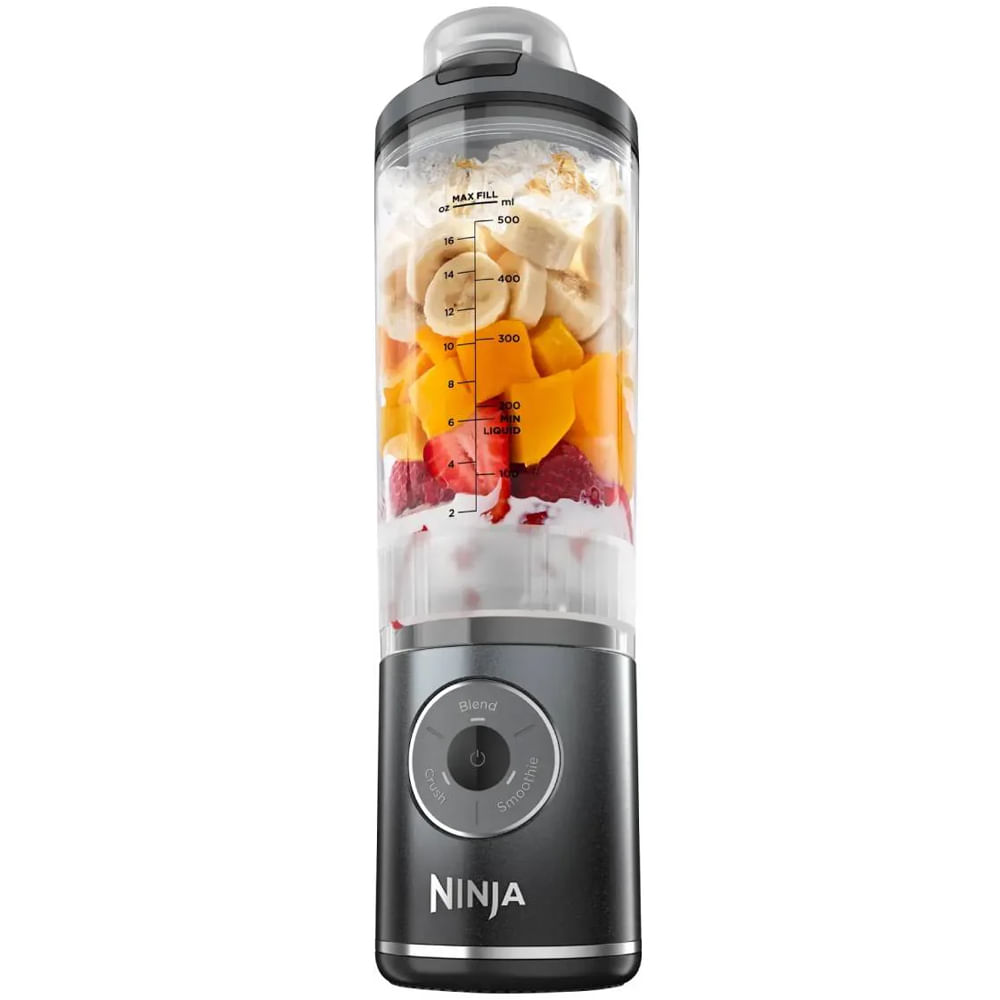 Licuadora portátil + twist & go 650 ml BC251GY Ninja - Siman Costa