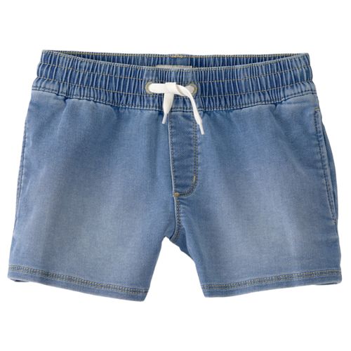 Short azul denim para niña