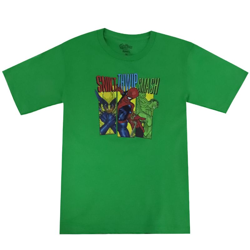 Pijama de 2 piezas con estampado de Marvel para niño-1777386719483