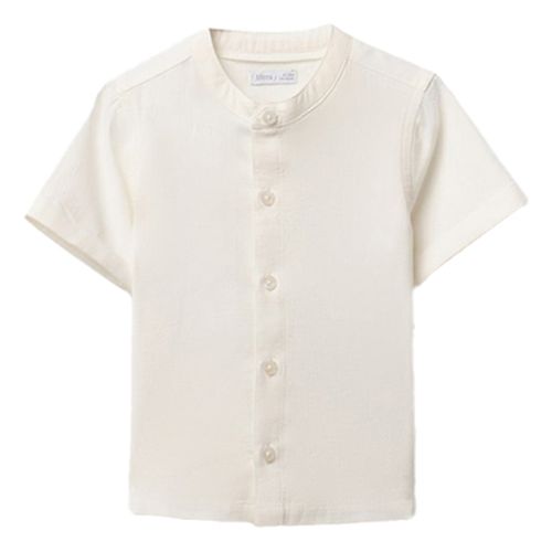 Camisa beige para bebé niño